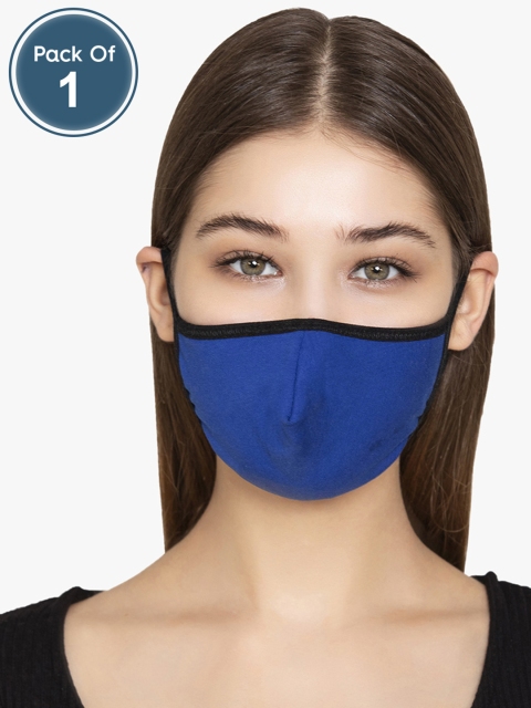 

Clovia Unisex 3 Ply Face Mask, Blue