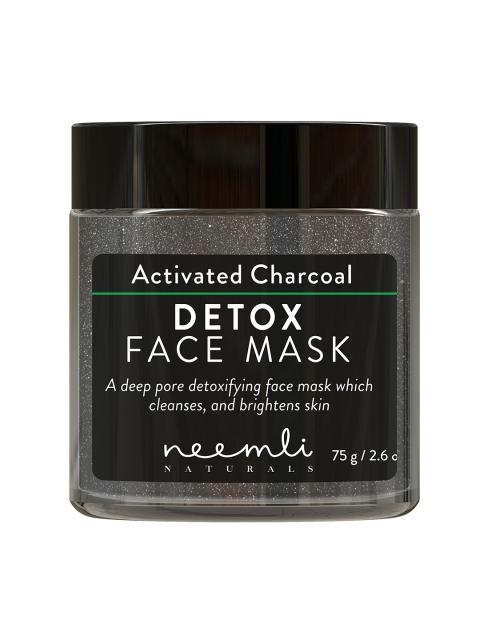 

Neemli Naturals Activated Charcoal Detox Face Mask 75 g, Black