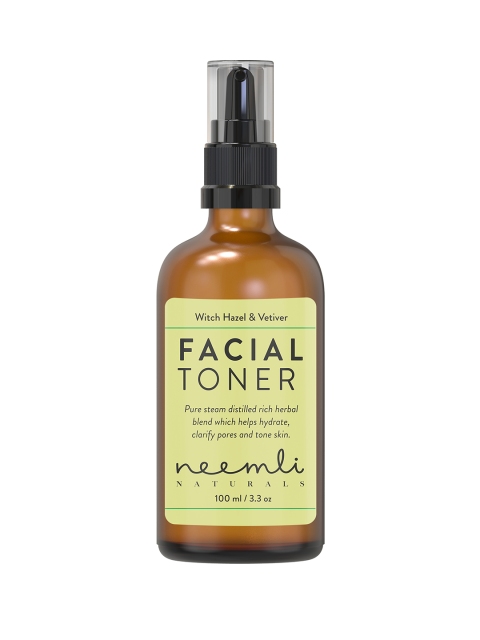 

Neemli Naturals Unisex Witch Hazel & Vetiver Facial Toner- 100 ml, Yellow