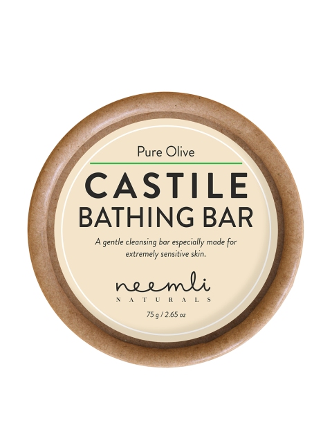 

Neemli Naturals Pure Olive Castile Bathing Bar 75 g, Beige