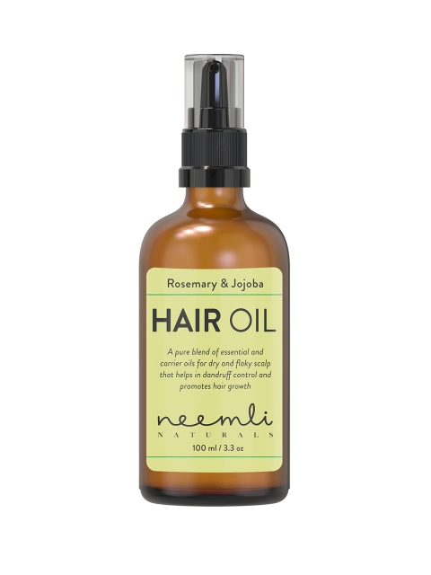 

Neemli Naturals Unisex Rosemary & Jojoba Hair Oil- 100 ml, Yellow