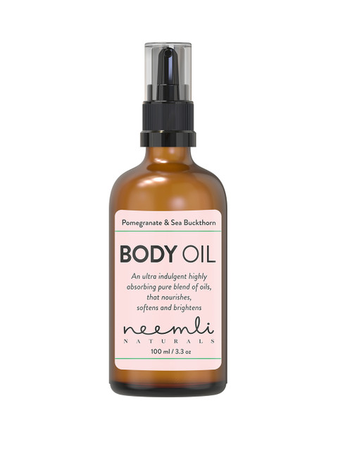 

Neemli Naturals Unisex Pomegranate & Sea Buckthorn Body Oil 100 ml, Brown