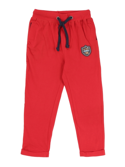 

Cherokee Boys Red Solid Track Pants