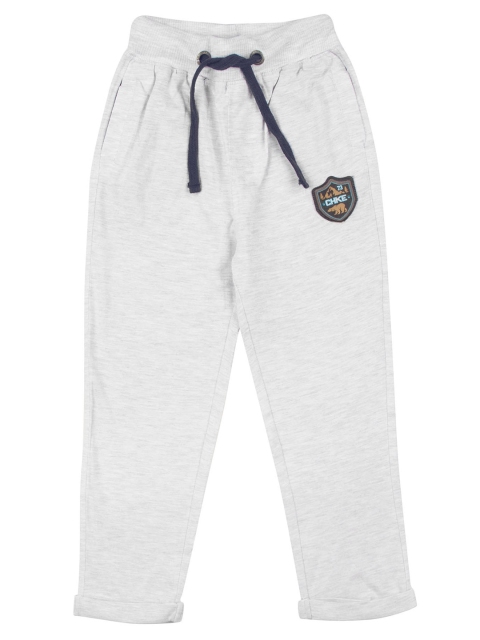 

Cherokee Boys Grey Solid Knitted Track Pants