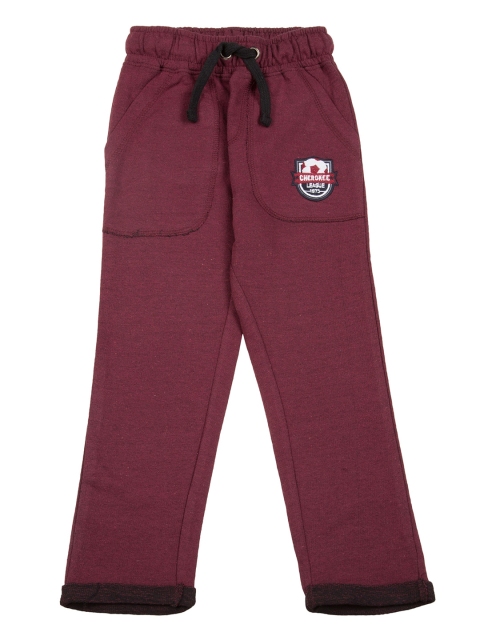 

Cherokee Boys Burgundy Heathered Track Pants