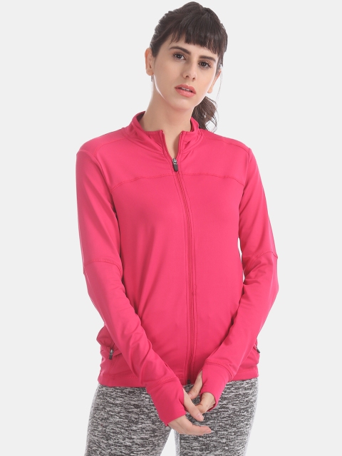 

Sugr Women Pink Solid Sweatshirt