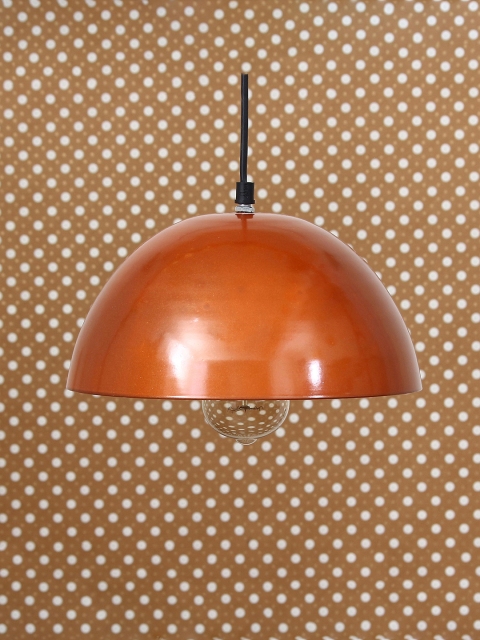 

eCraftIndia Copper-Toned & Black Solid Ceiling Lamp