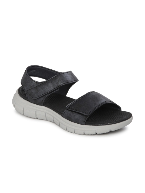 

Red Tape Women Black Sports Sandals
