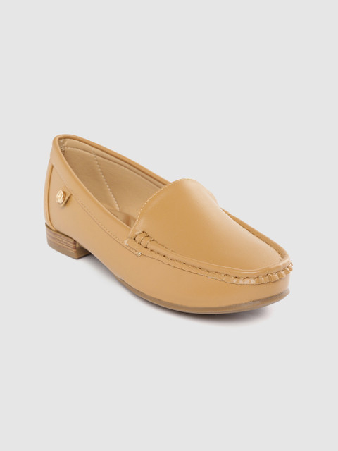 

Carlton London Women Beige Solid Loafers