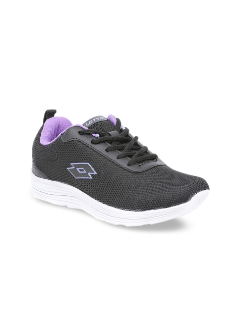 

Lotto Women Grey & Purple Mesh Tri Ska Training or Gym Shoes