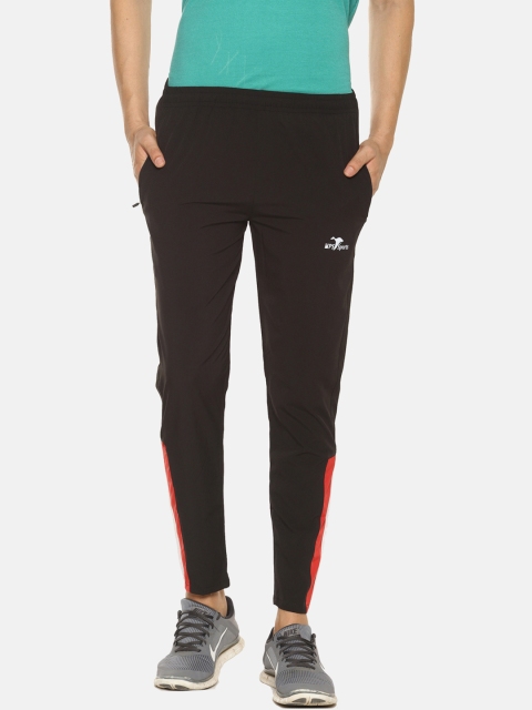 

HPS Sports Men Black Solid Track Pants