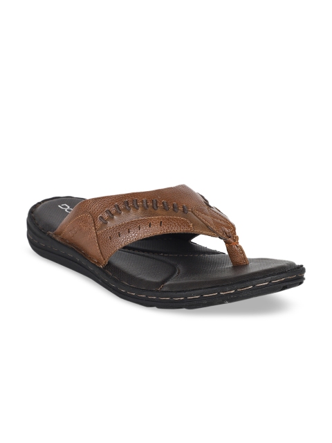 

Respiro Men Brown & Black Comfort Sandals