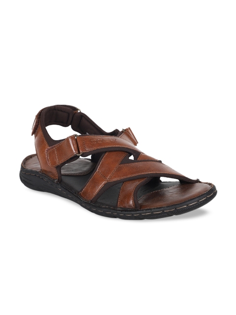 

Respiro Men Tan Brown Comfort Sandals