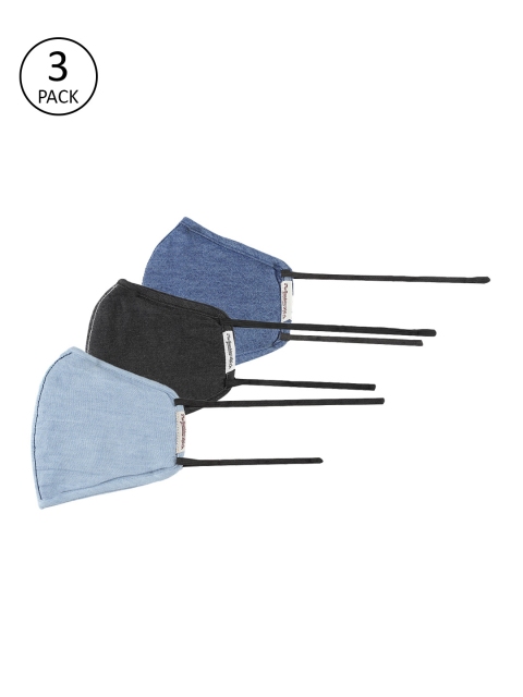 

Roadster Adults Multicoloured Pack of 3 Reusable 5-Layer Outdoor Masks, Multi