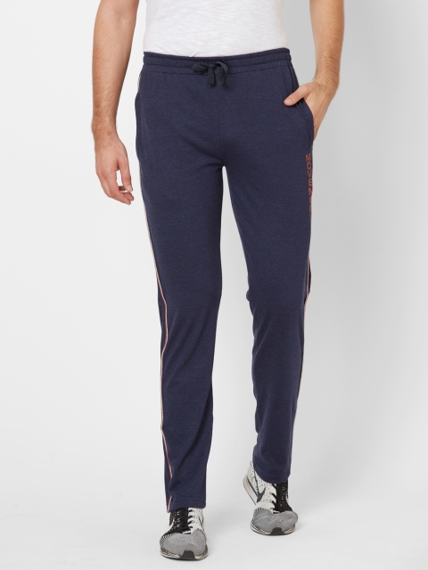 

Sweet Dreams Men Navy Blue Solid Lounge Track Pants