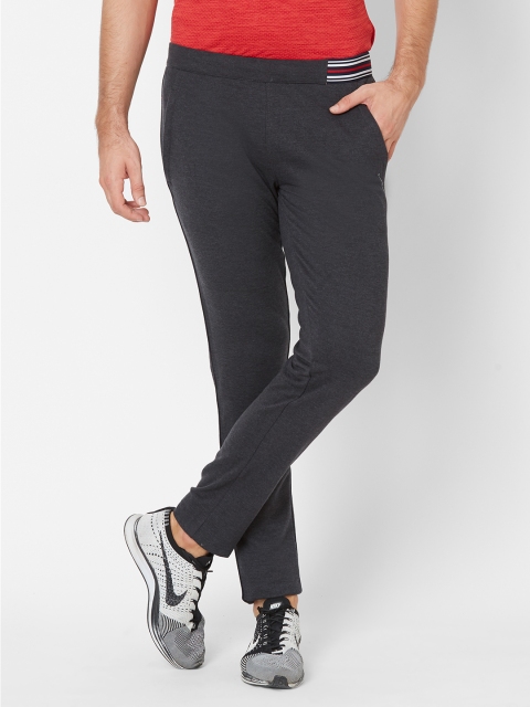 

Sweet Dreams Men Charcoal Grey Solid Track Pants