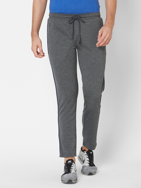 

Sweet Dreams Men Charcoal Grey Solid Slim Fit Trackpants