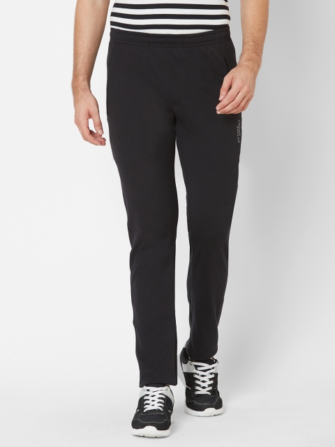 

Sweet Dreams Men Black Solid Track Pants