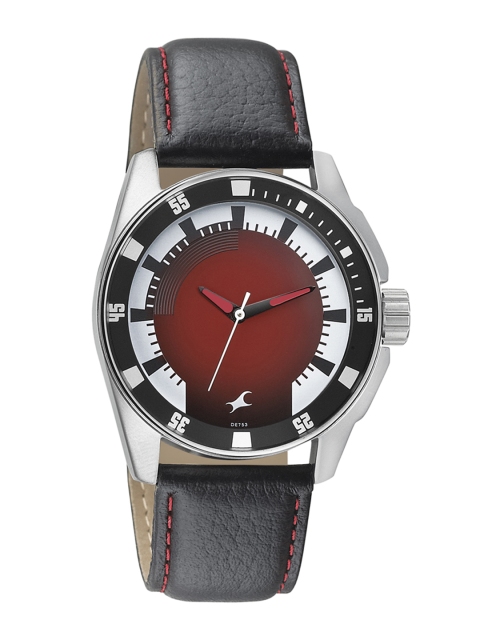

Fastrack Men Maroon Dial Watch 3089SL10