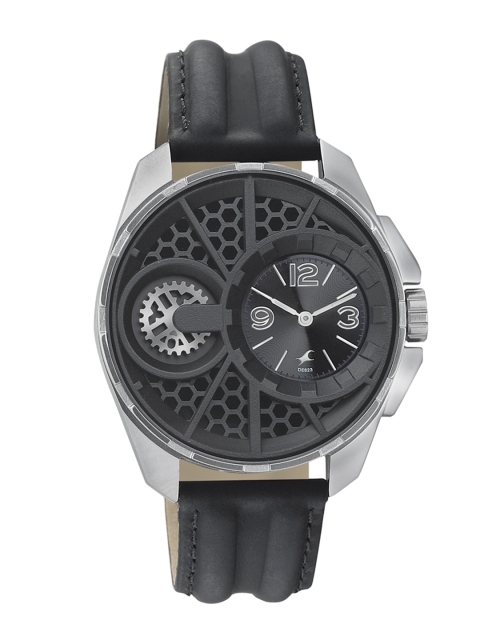 

Fastrack Men Black Dial Watch 3133SL01