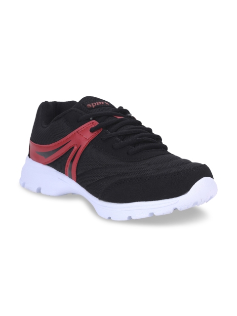 

Sparx Men Black Mesh Running Shoes