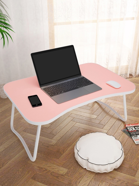 

Story@home Pink Wood Portable Laptop Table