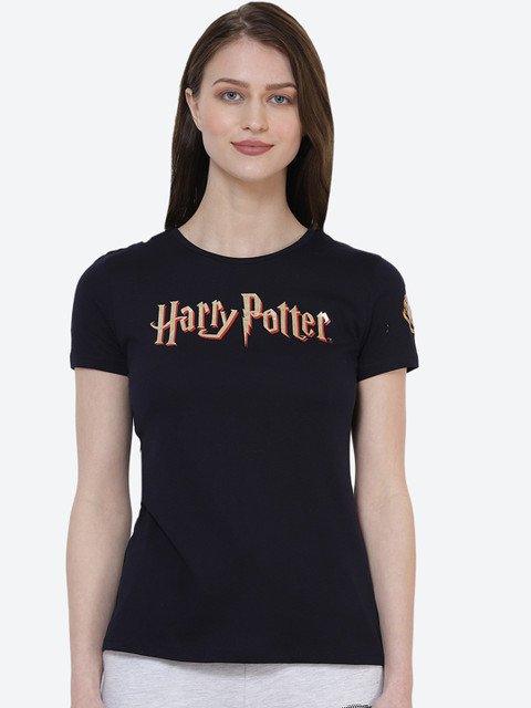 

Free Authority Harry Potter Printed T-shirt, Black