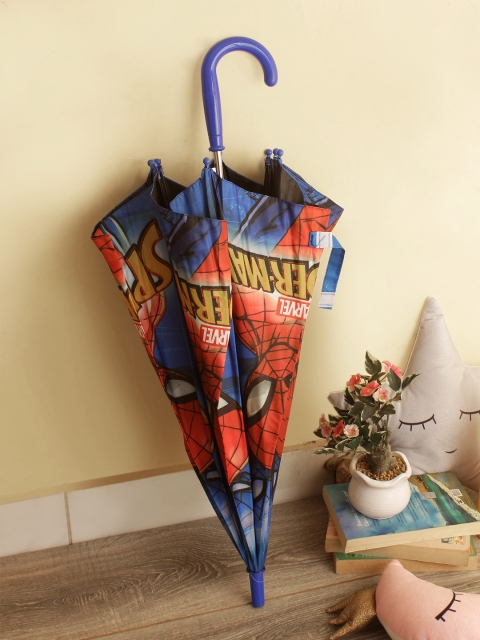 

House Of Accessories Kids Red and Blue Spiderman Printed Umbrella