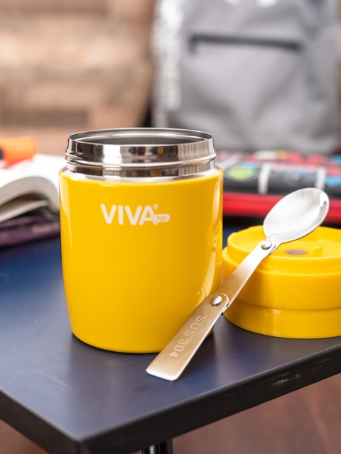 

VIVA h2o Yellow Double Wall Stainless Steel Vacuum Insulated Container