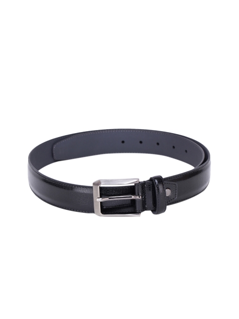 

Alvaro Castagnino Men Black Textured Belt
