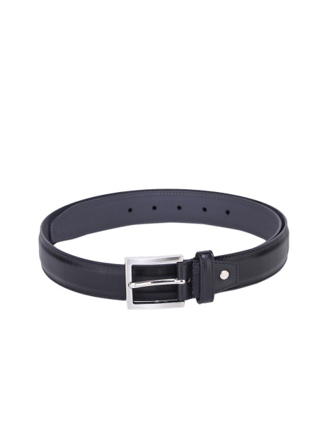 

Alvaro Castagnino Men Black Textured Belt