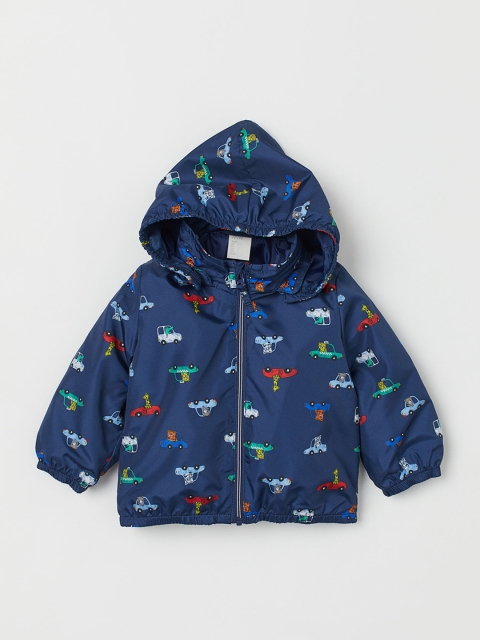 

H&M Kids Navy Blue Patterned jacket
