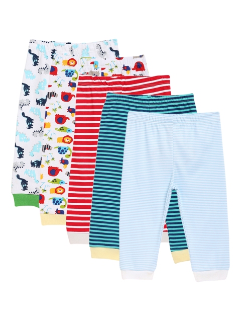 

ZONKO STYLE Pack Of 5 Kids Lounge Pants, Blue