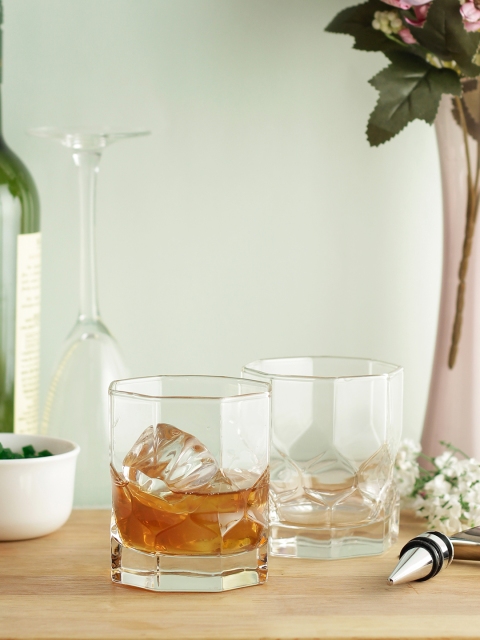 

Luminarc Set of 6 Transparent Octime Diamond Whiskey Glasses