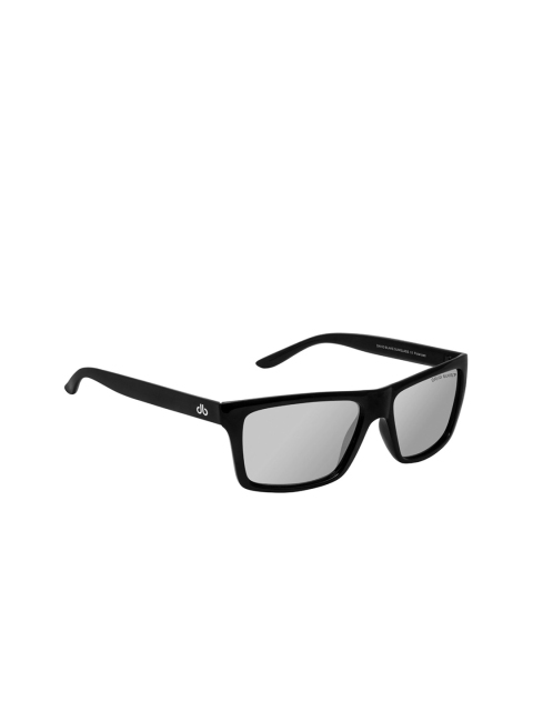 

David Blake Unisex Rectangle Sunglasses SGDB2012x006CYC1, Black