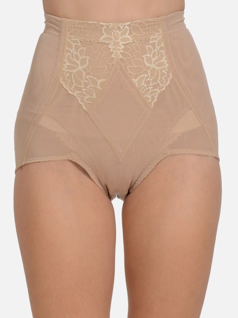 

mod & shy Women Beige Solid Shaper Briefs