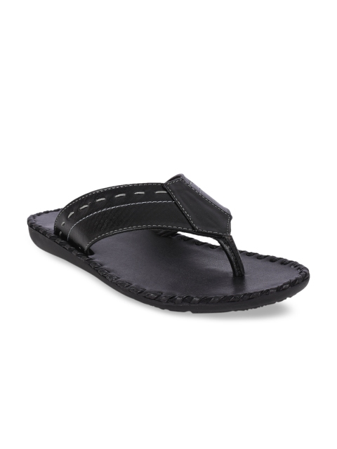 

BuckleUp Men Black Comfort Sandals
