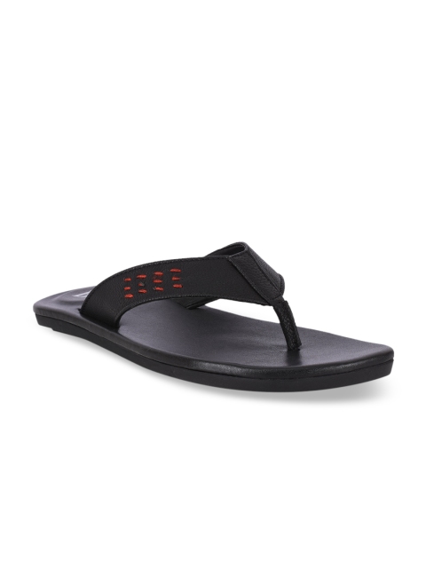 

BuckleUp Men Black Comfort Sandals