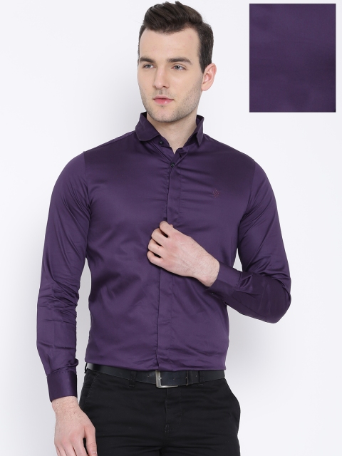 

Pepe Jeans Purple Semi Fit Formal Shirt
