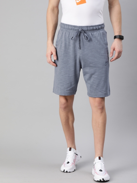 

Nike Men Grey Solid Regular Fit HE DUAL NFS Sports Shorts