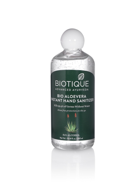 

Biotique Advanced Ayurveda Bio Aloe Vera Instant Hand Sanitizer 300 ml, Green