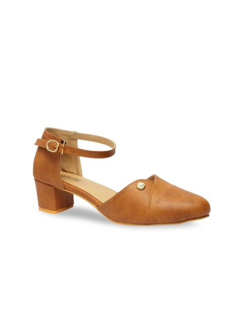 

Butterflies Women Tan Solid Pumps