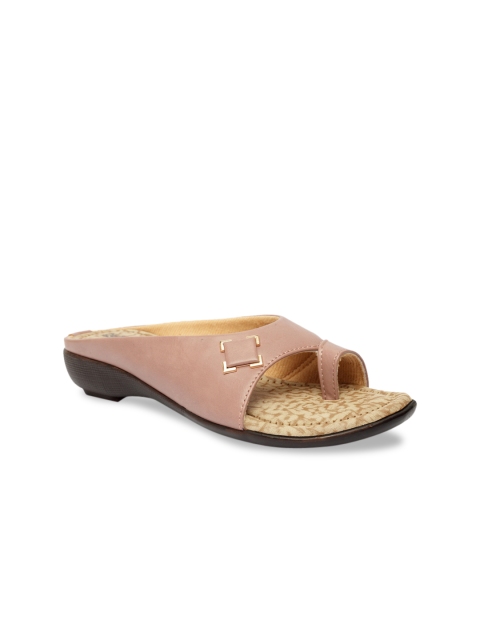 

Butterflies Women Mauve Solid Comfort Heels