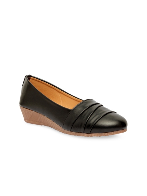 

Butterflies Women Black Solid Pumps