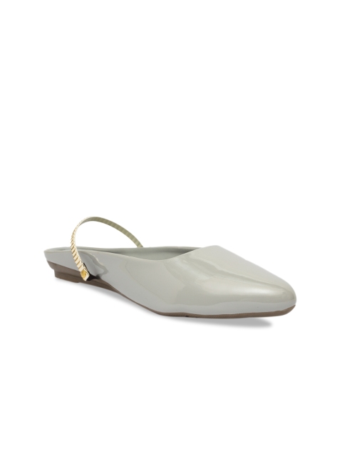 

Butterflies Women Grey Solid Mules