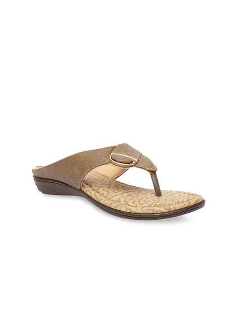 

Butterflies Women Grey Solid Open Toe Flats