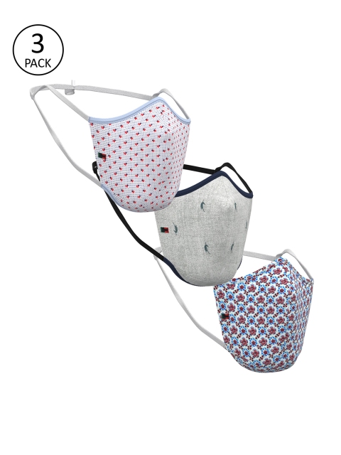 

Peter England Men Pack of 3 Pcs Assorted Reusable 3-Ply Viroblock Outdoor Masks