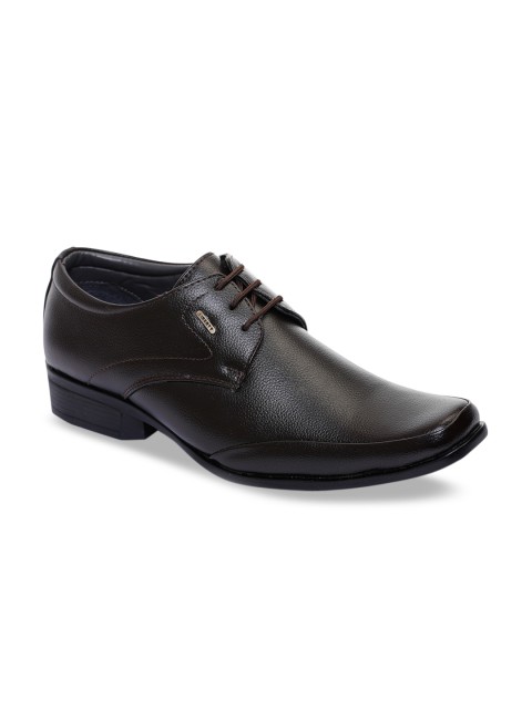 

Liberty Men Brown Solid Formal Derbys