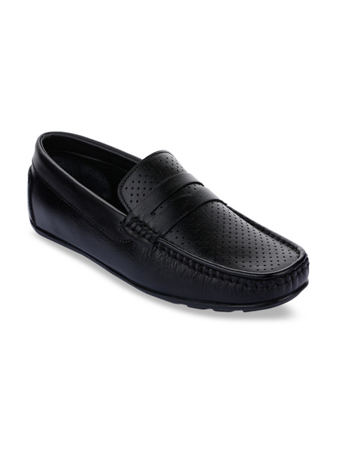 

Liberty Men Black Solid Formal Loafers