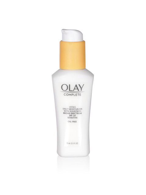 

Olay Complete UV365 Daily Moisturizer with Sunscreen SPF30 for Sensitive Skin 75 ml, White